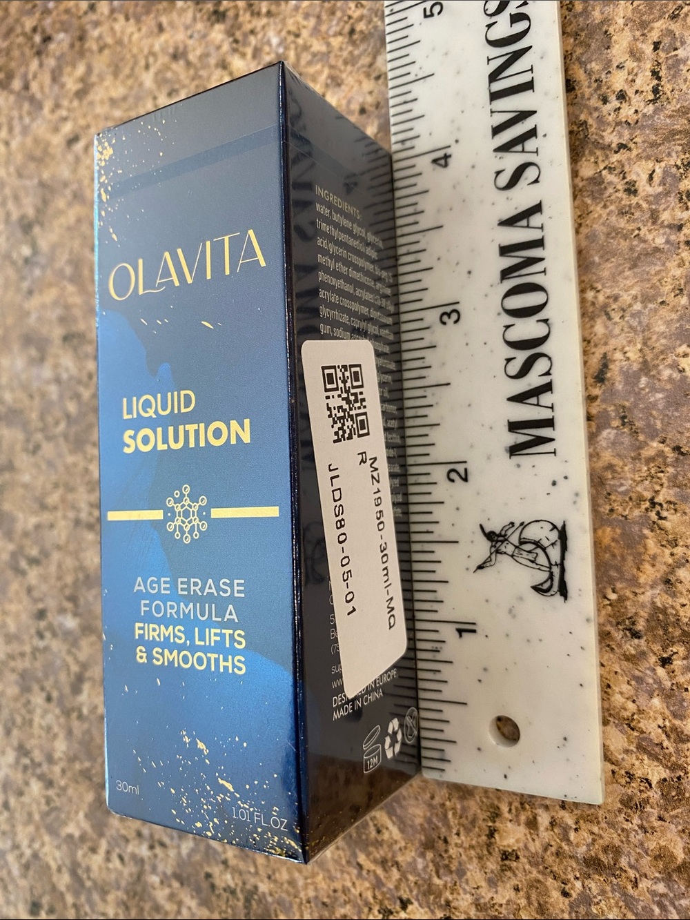 Olavita Liquid Solution Age Erase Formula 30ml New in Sealed Package Serum Firms - Picture 3 of 12